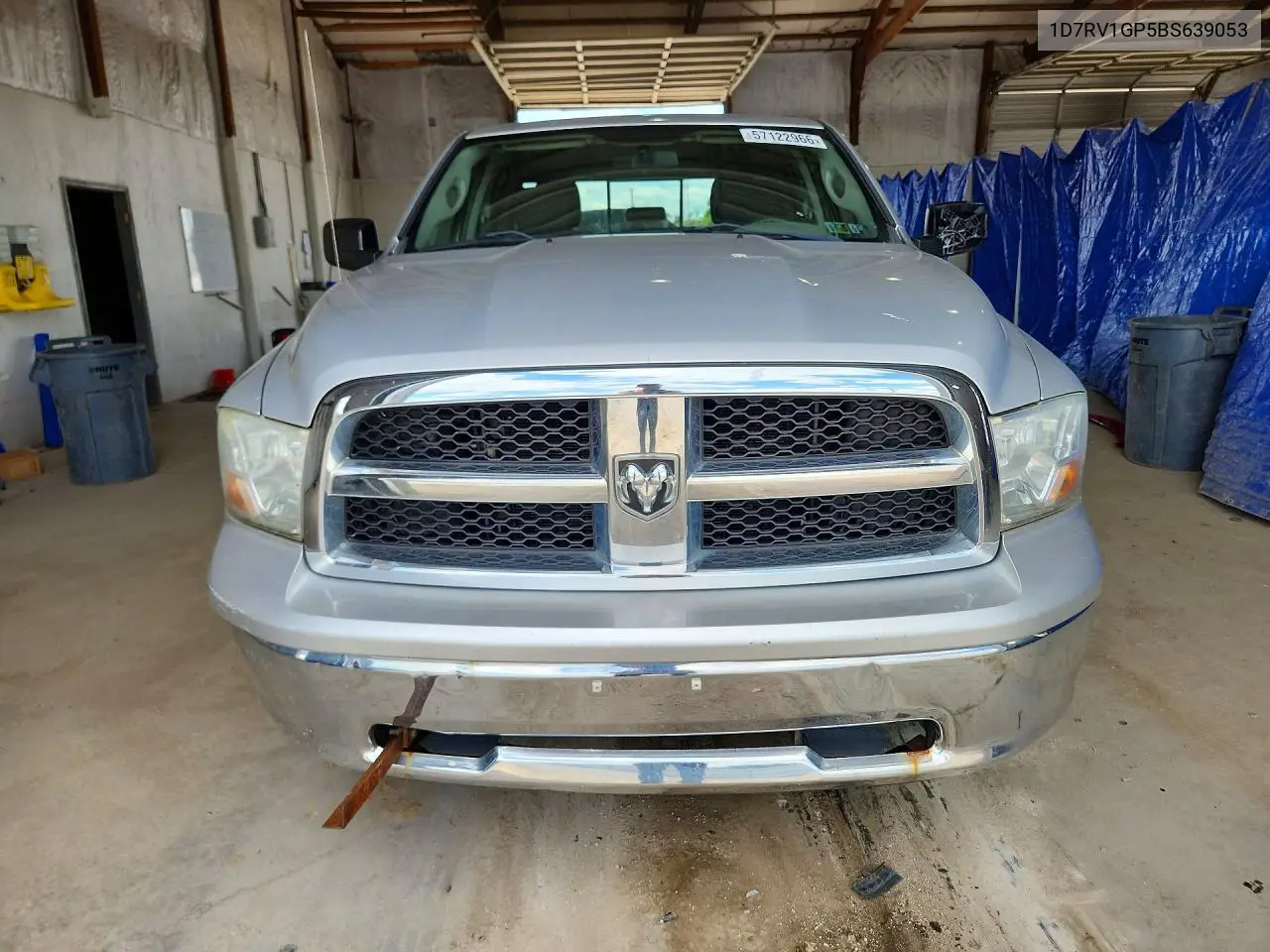 2011 Dodge Ram VIN: 1D7RV1GP5BS639053 Lot: 57122966