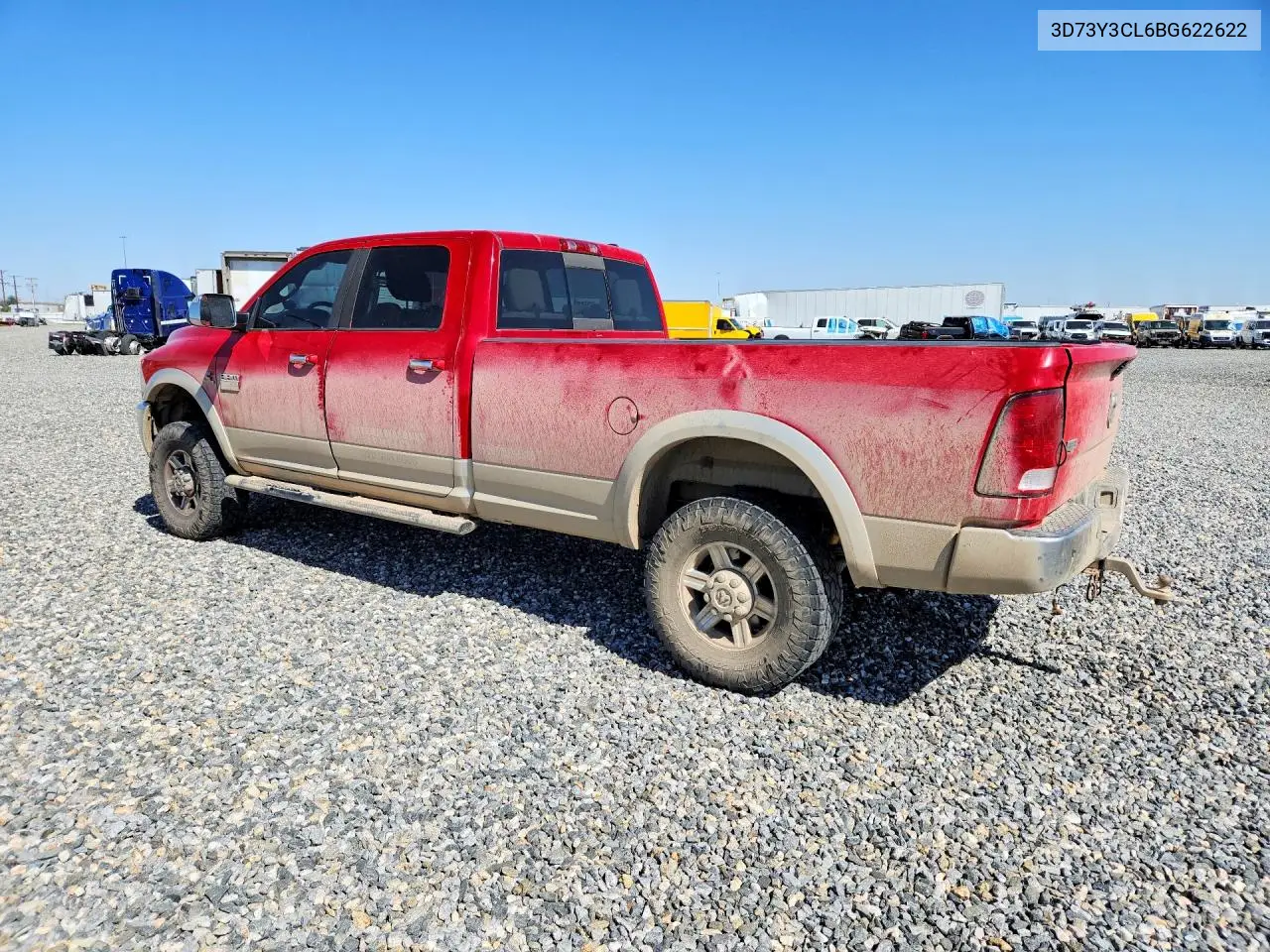 2011 Dodge Ram 3500 VIN: 3D73Y3CL6BG622622 Lot: 57824286
