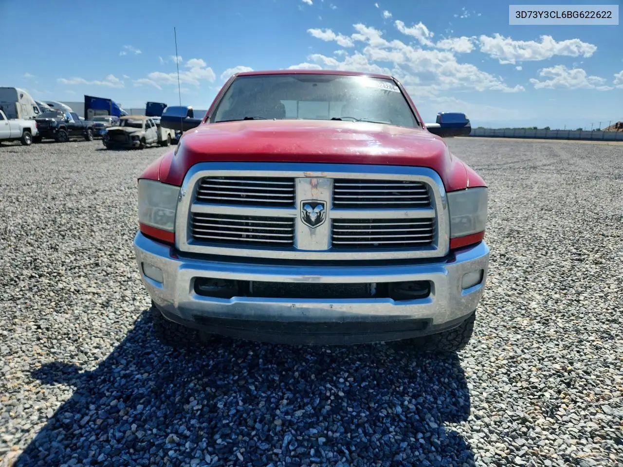 2011 Dodge Ram 3500 VIN: 3D73Y3CL6BG622622 Lot: 57824286