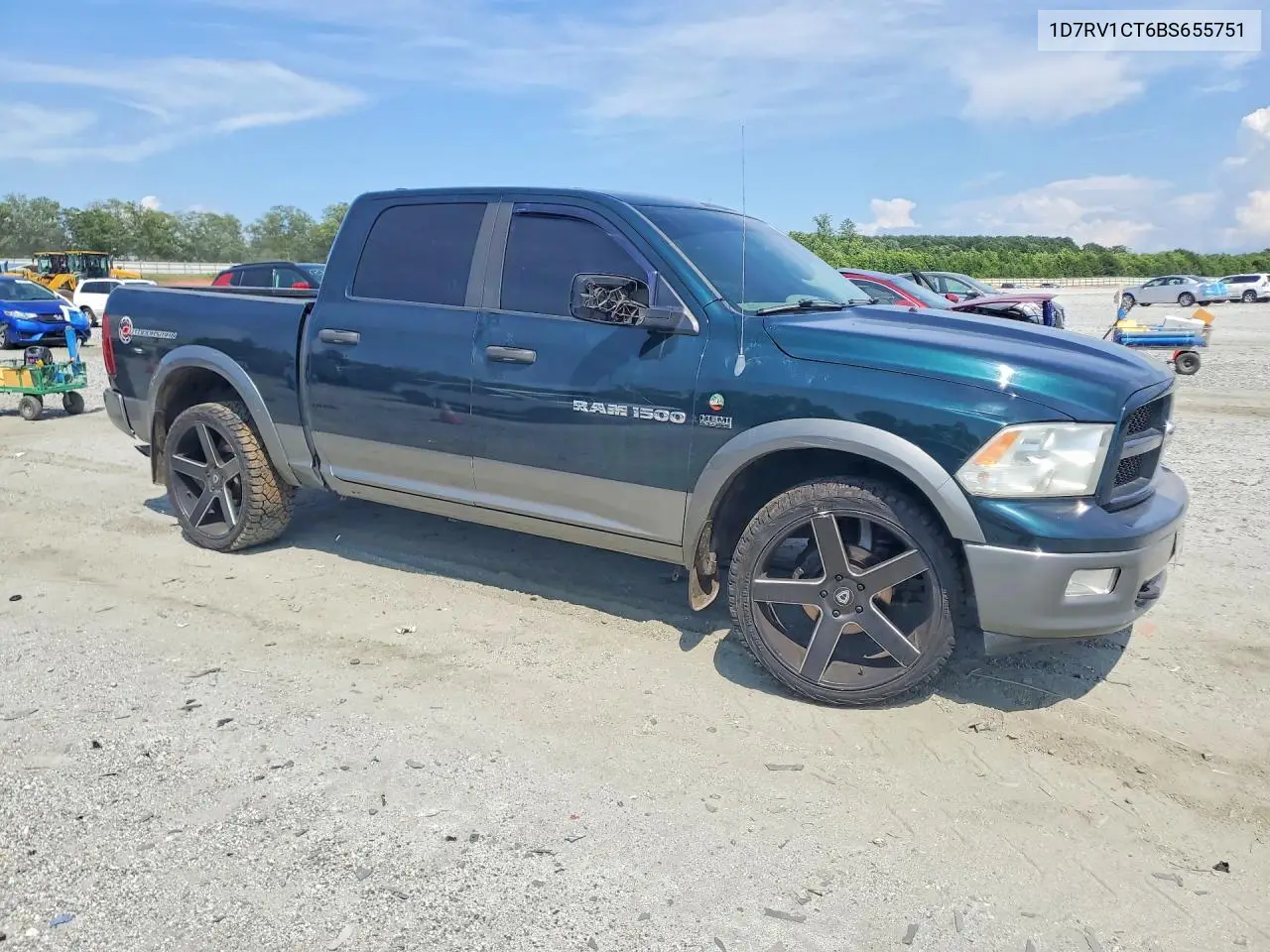 2011 Dodge Ram 1500 VIN: 1D7RV1CT6BS655751 Lot: 57934446