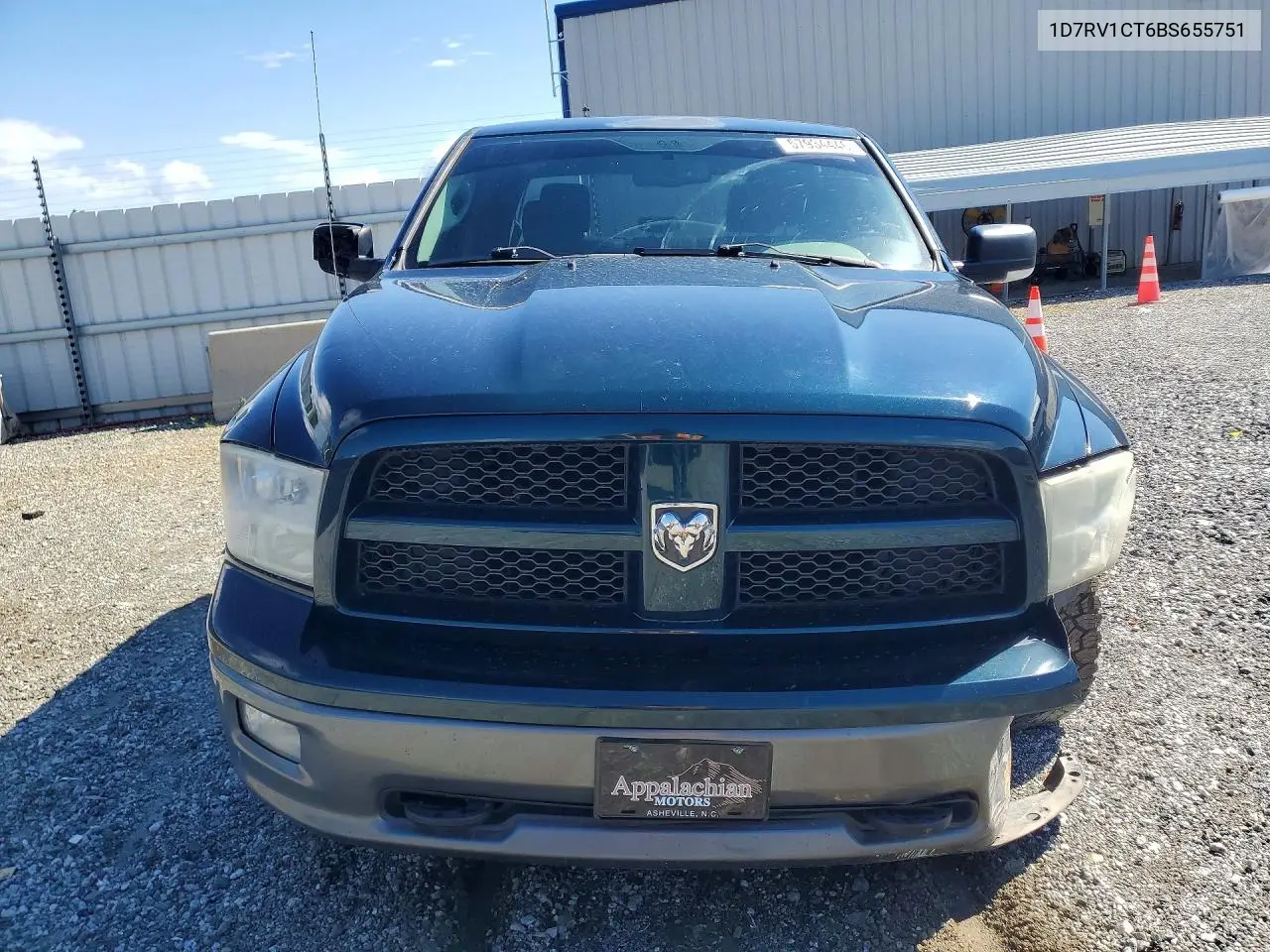 2011 Dodge Ram 1500 VIN: 1D7RV1CT6BS655751 Lot: 57934446