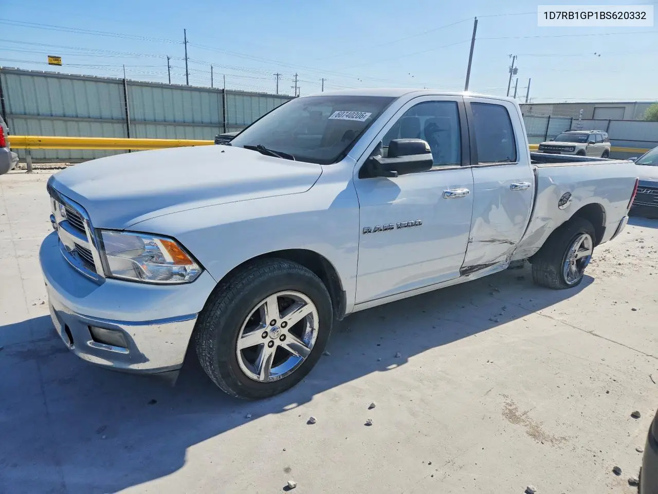 2011 Dodge Ram 1500 VIN: 1D7RB1GP1BS620332 Lot: 60740206