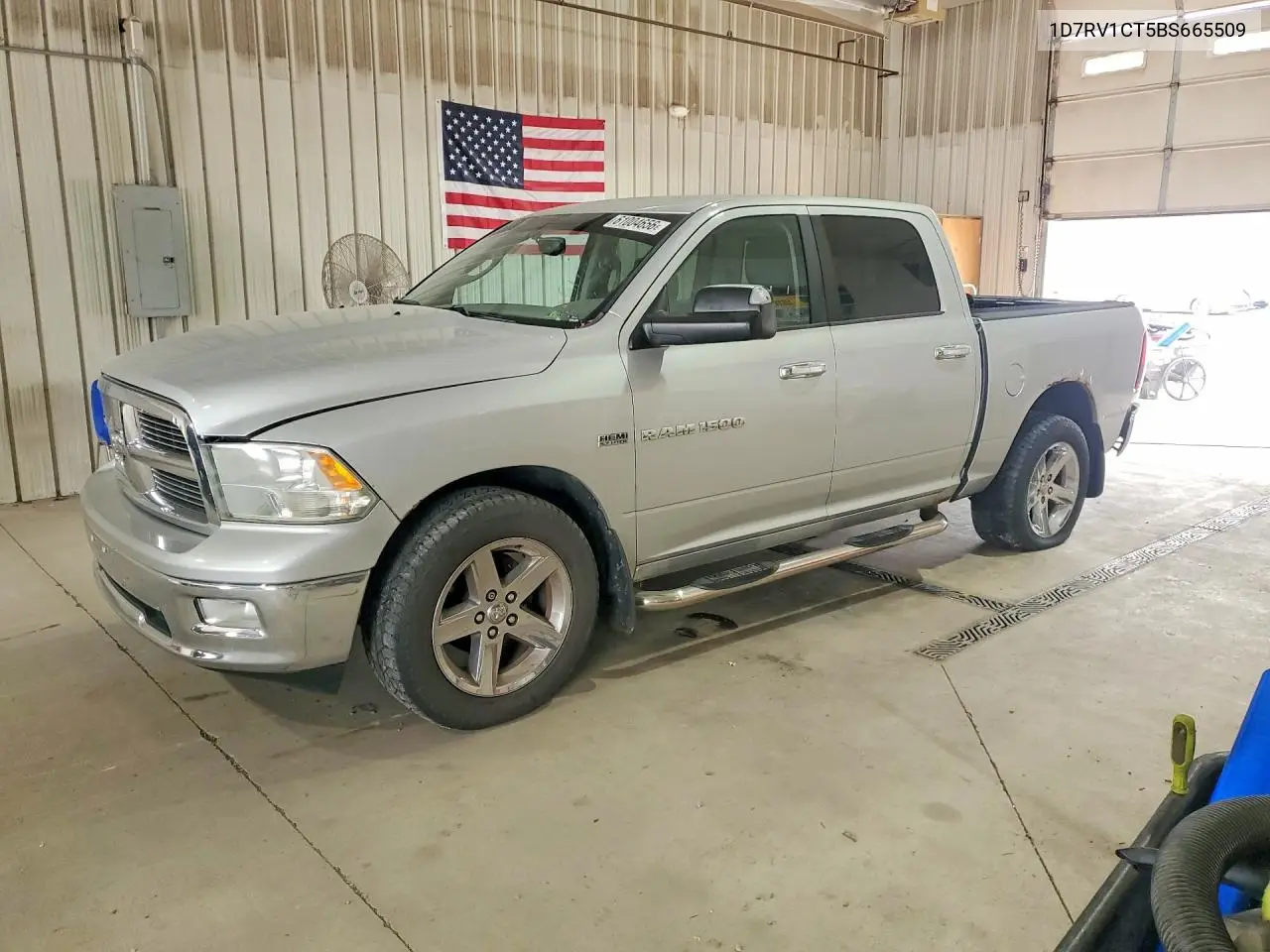 2011 Dodge Ram 1500 VIN: 1D7RV1CT5BS665509 Lot: 61004656