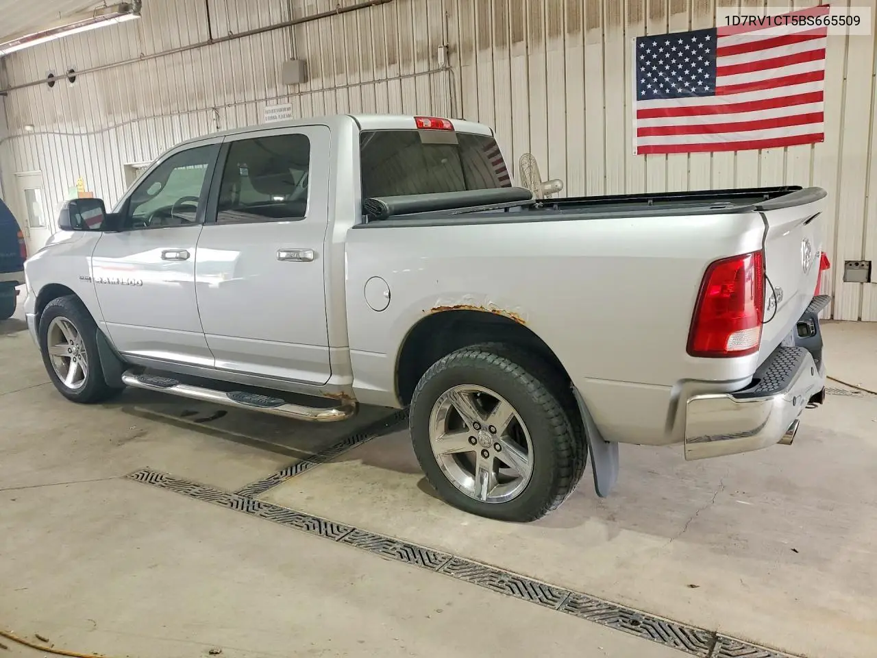 2011 Dodge Ram 1500 VIN: 1D7RV1CT5BS665509 Lot: 61004656