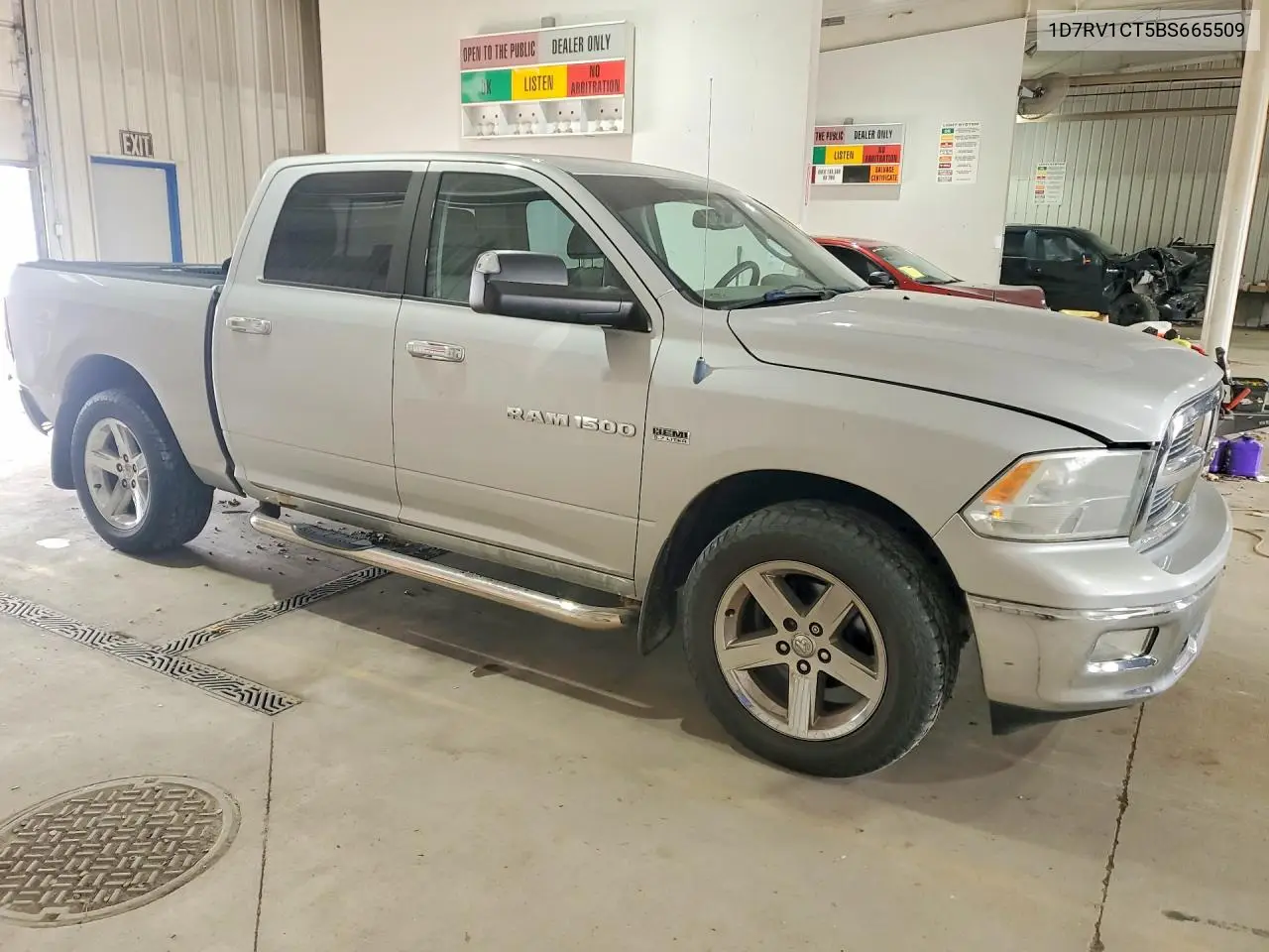 2011 Dodge Ram 1500 VIN: 1D7RV1CT5BS665509 Lot: 61004656