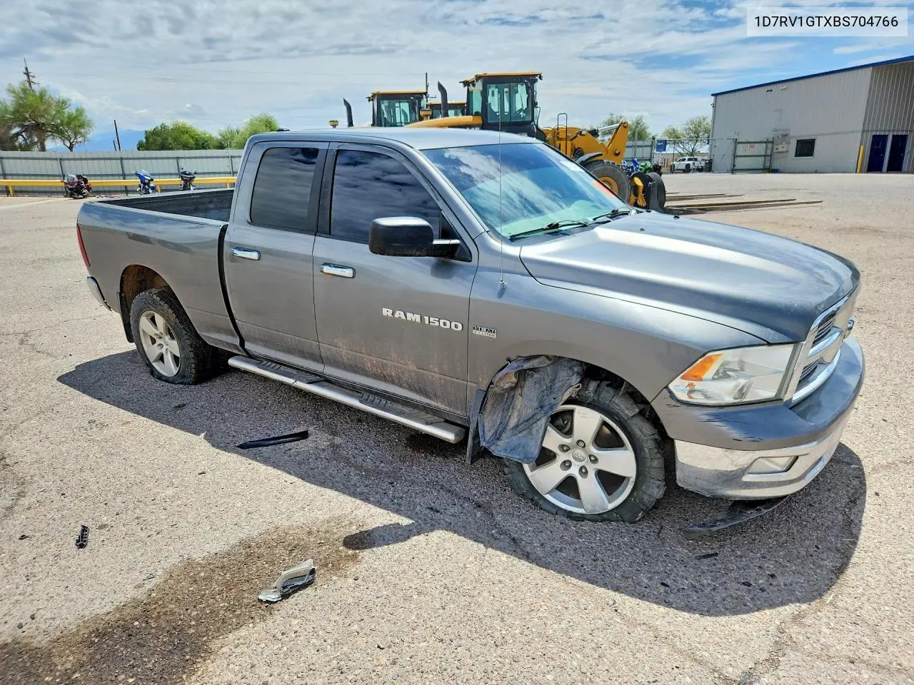 2011 Dodge Ram 1500 VIN: 1D7RV1GTXBS704766 Lot: 61021416