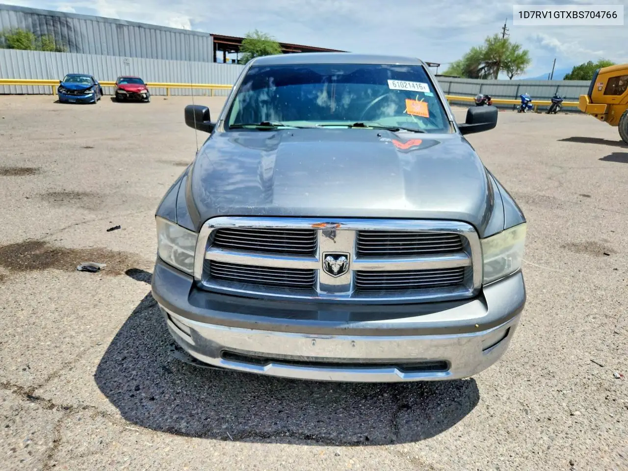 2011 Dodge Ram 1500 VIN: 1D7RV1GTXBS704766 Lot: 61021416