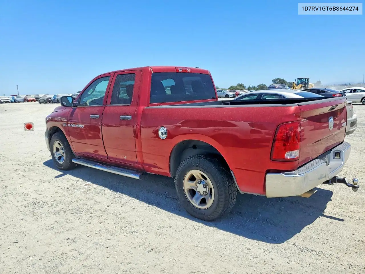 2011 Dodge Ram 1500 VIN: 1D7RV1GT6BS644274 Lot: 61090486