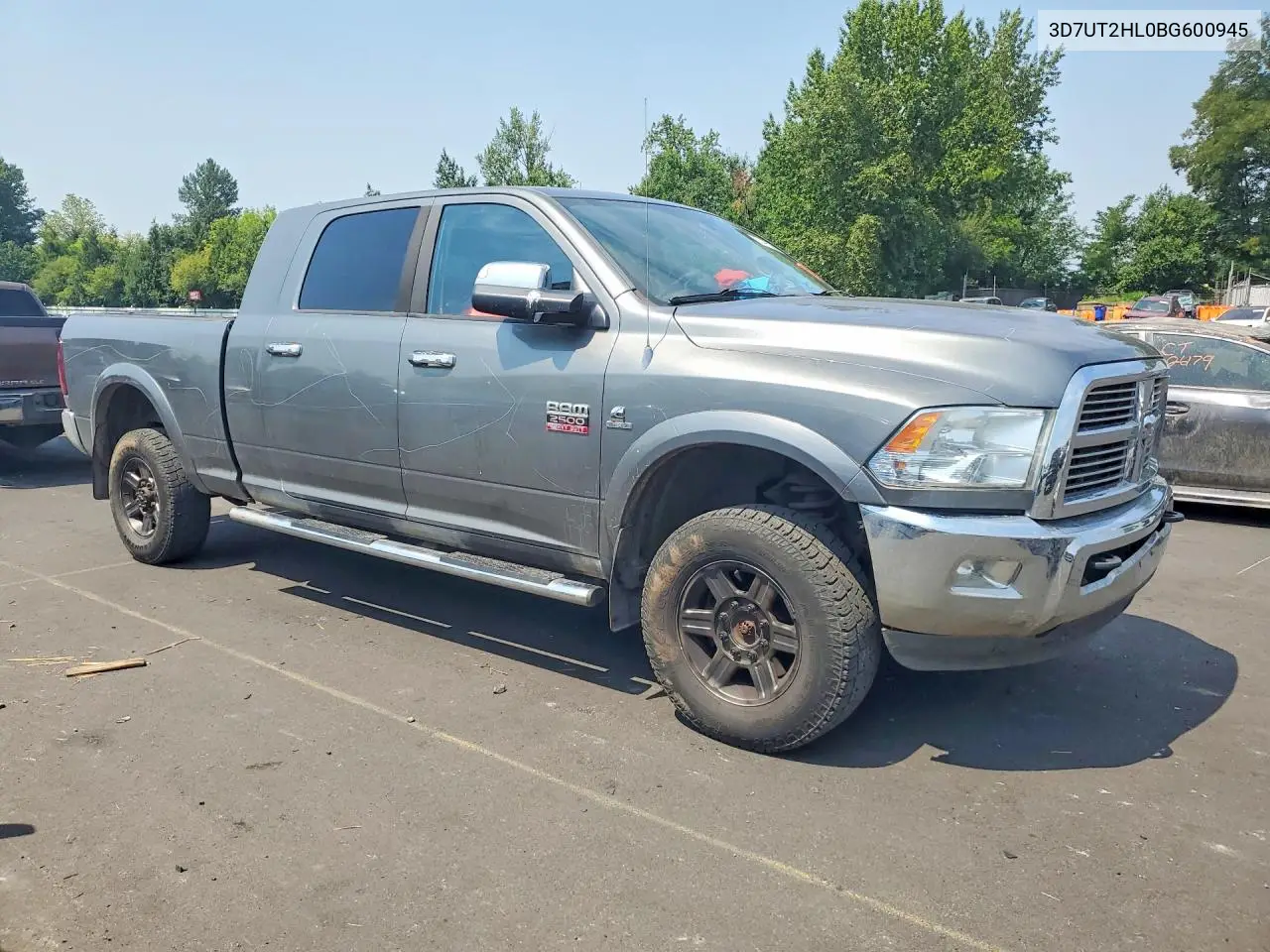 2011 Dodge Ram 2500 VIN: 3D7UT2HL0BG600945 Lot: 61195866