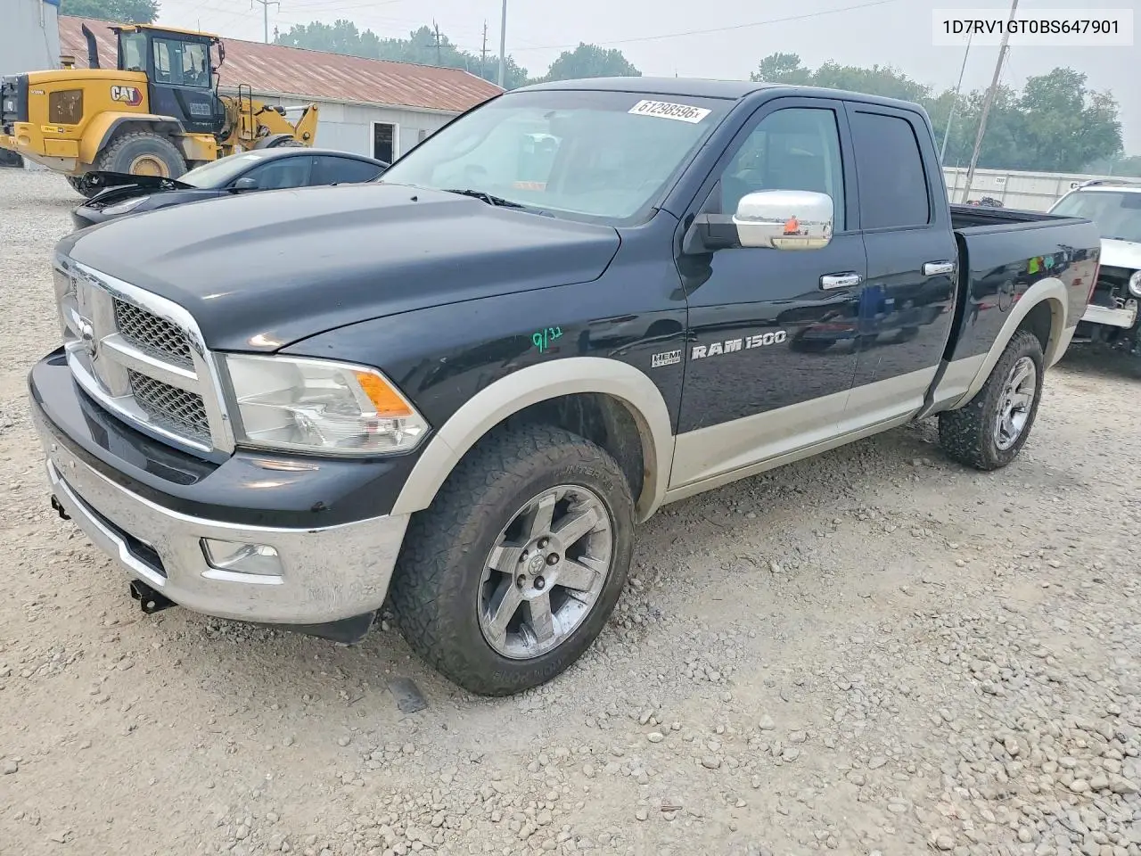 2011 Dodge Ram 1500 VIN: 1D7RV1GT0BS647901 Lot: 61298596