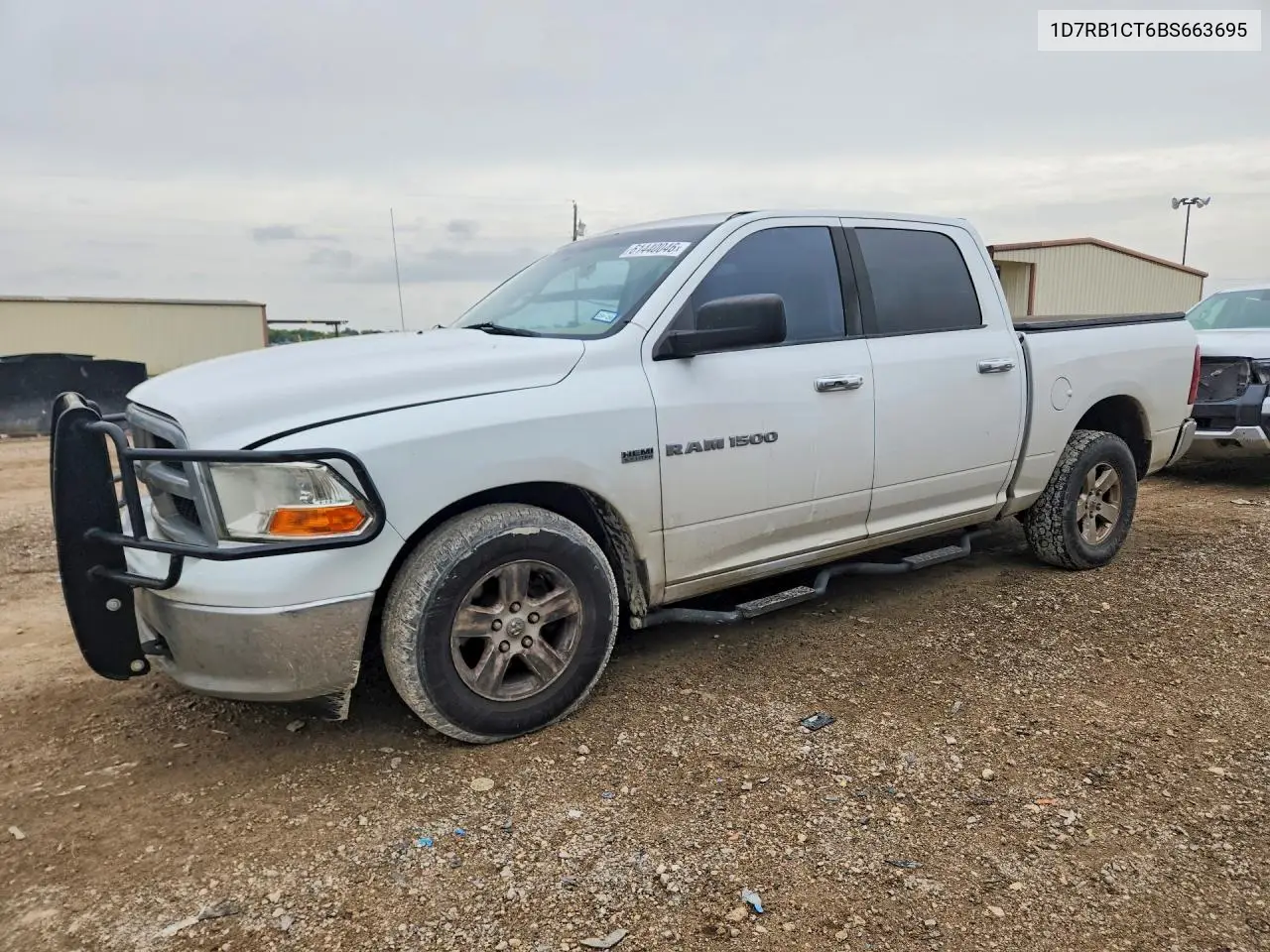 2011 Dodge Ram 1500 VIN: 1D7RB1CT6BS663695 Lot: 61440046
