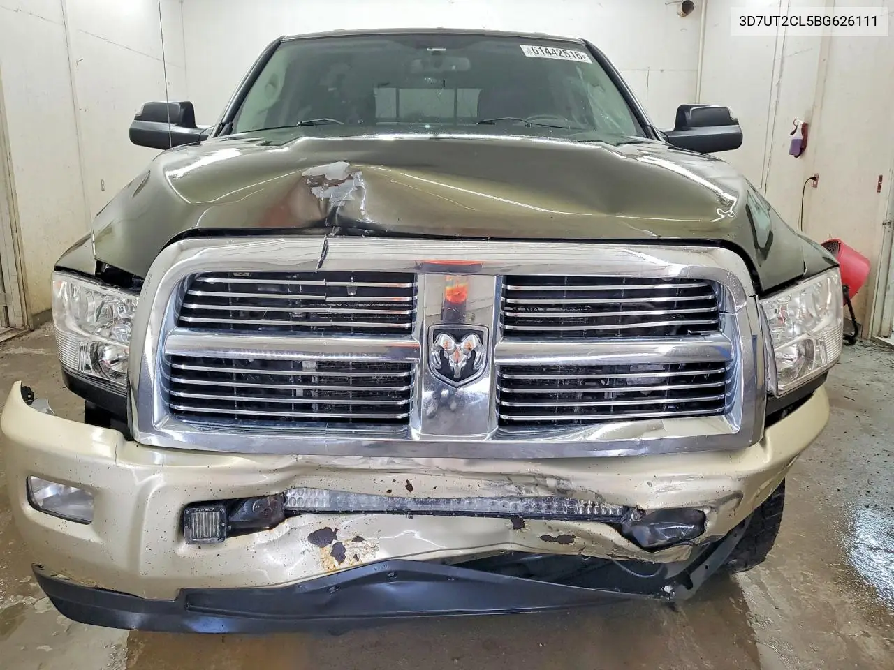 2011 Dodge Ram 2500 VIN: 3D7UT2CL5BG626111 Lot: 61442516