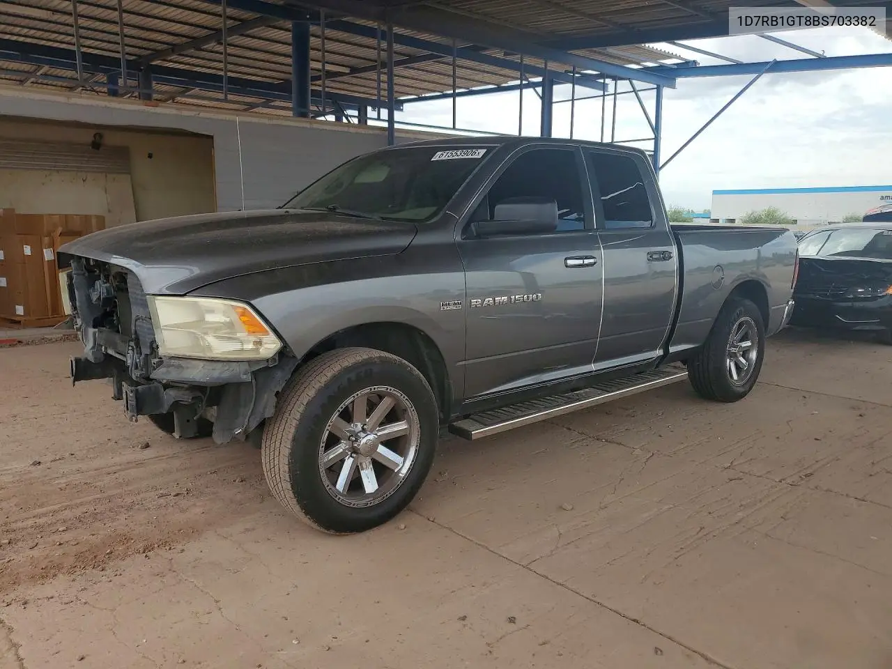 2011 Dodge Ram 1500 VIN: 1D7RB1GT8BS703382 Lot: 61553906