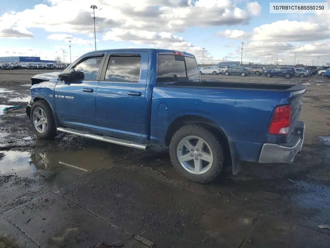 1D7RB1CT6BS550250 2011 Dodge Ram 1500