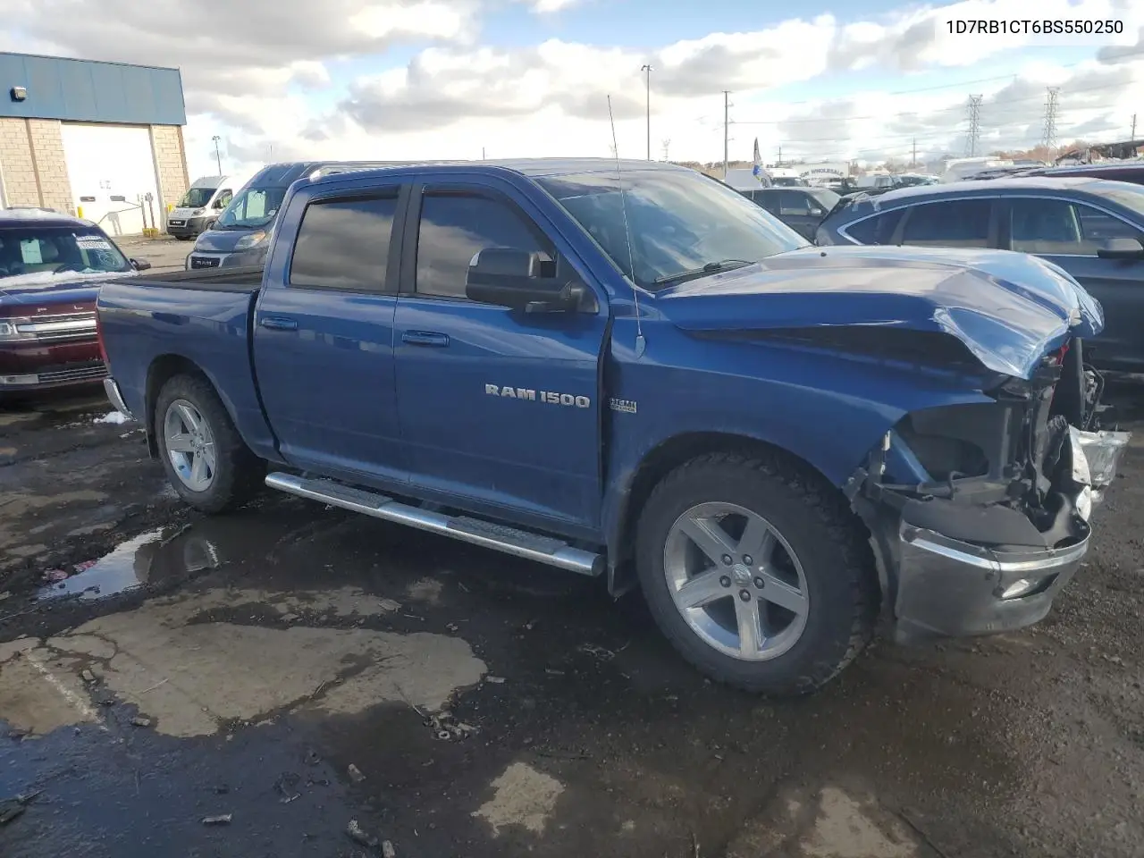 1D7RB1CT6BS550250 2011 Dodge Ram 1500