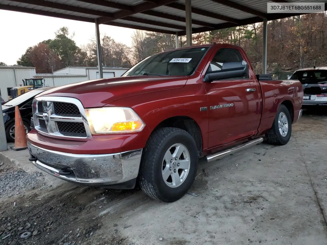 3D7JB1ET6BG551688 2011 Dodge Ram 1500