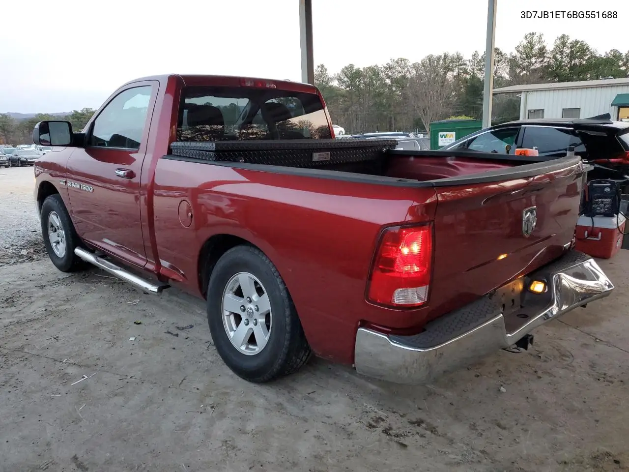 3D7JB1ET6BG551688 2011 Dodge Ram 1500