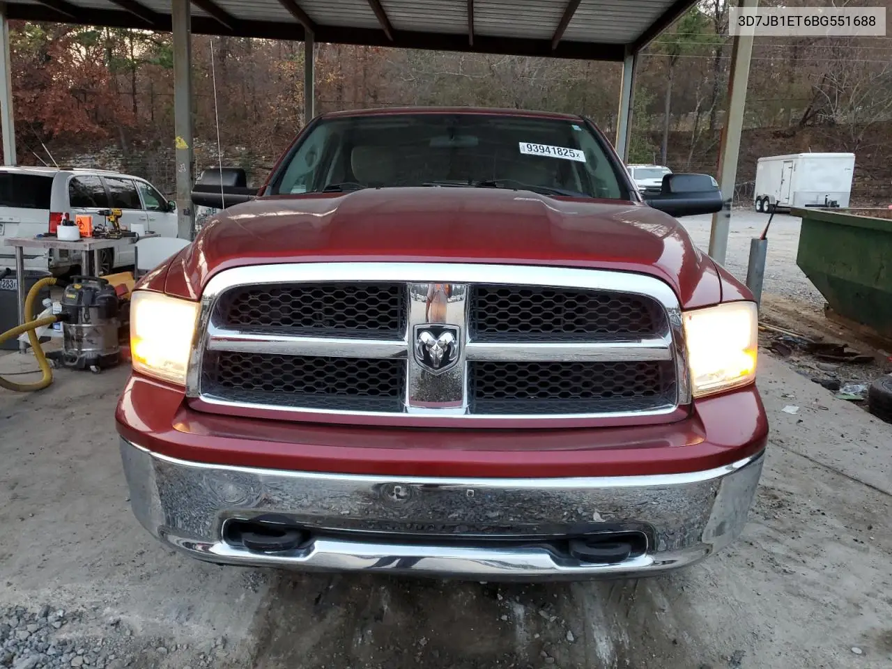 3D7JB1ET6BG551688 2011 Dodge Ram 1500
