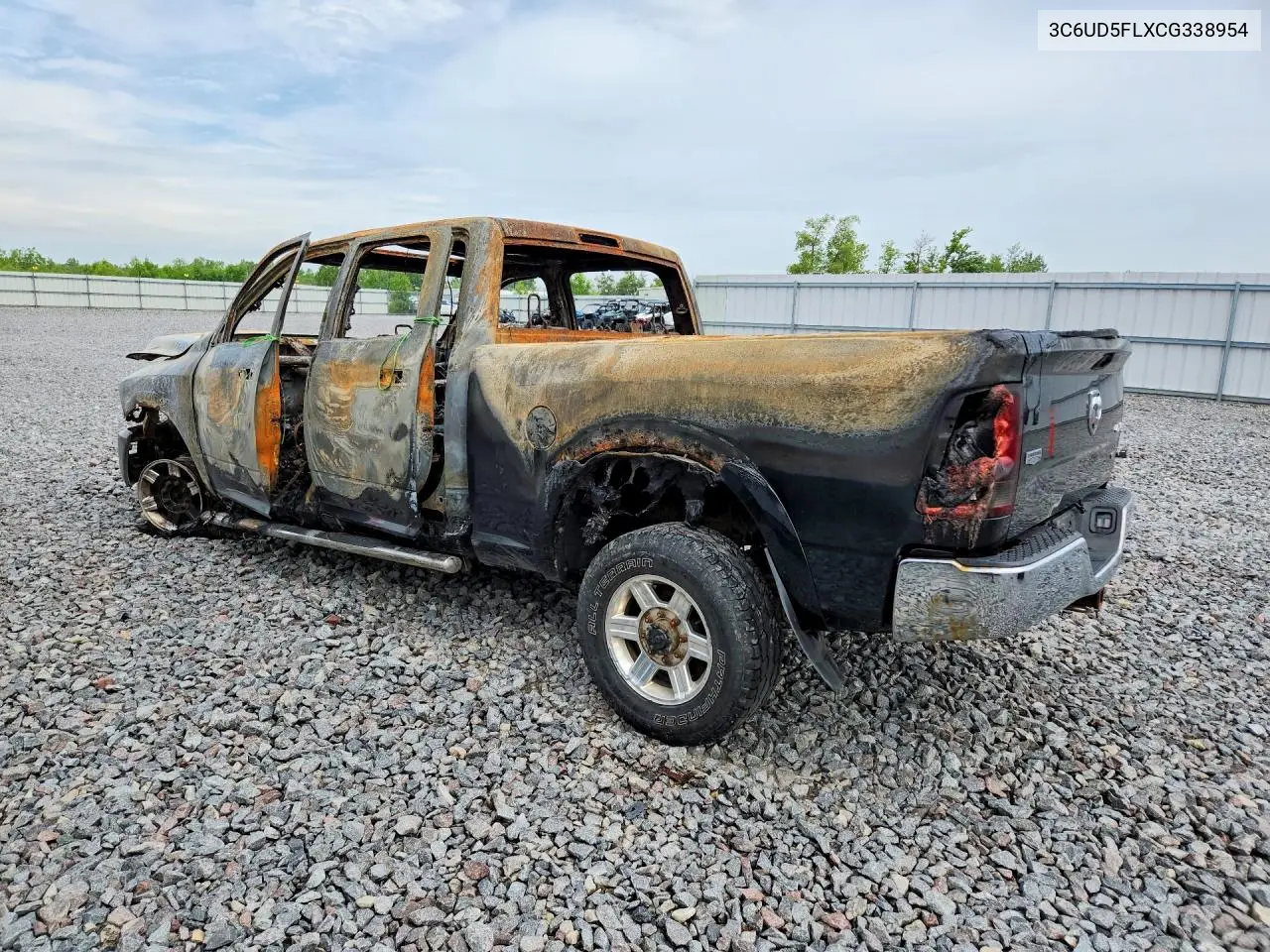 2012 Dodge Ram 2500 Laramie VIN: 3C6UD5FLXCG338954 Lot: 56324876