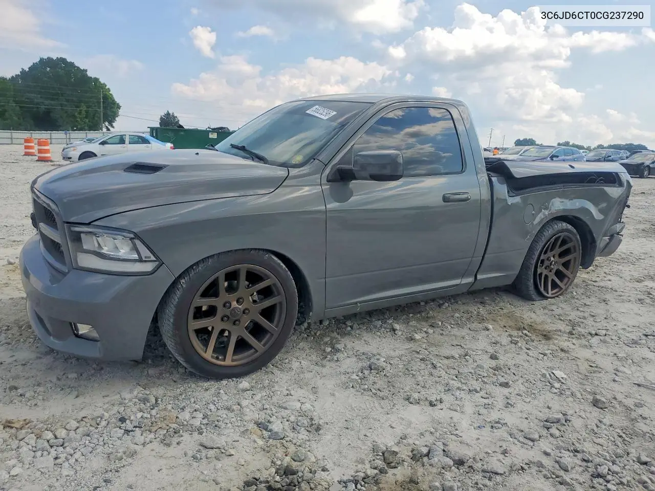 2012 Dodge Ram 1500 Sport VIN: 3C6JD6CT0CG237290 Lot: 56825296