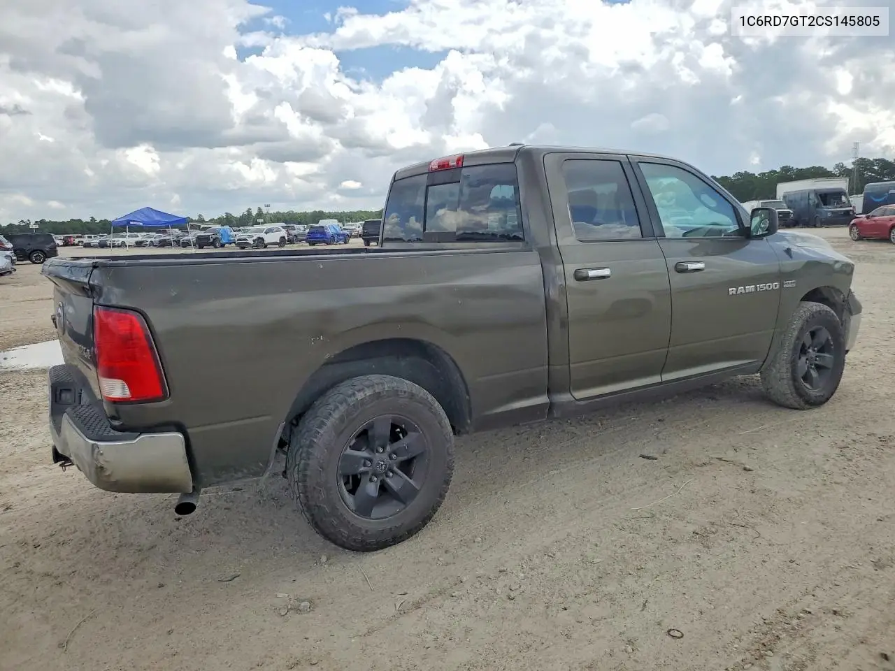 2012 Dodge Ram 1500 Slt VIN: 1C6RD7GT2CS145805 Lot: 56994586