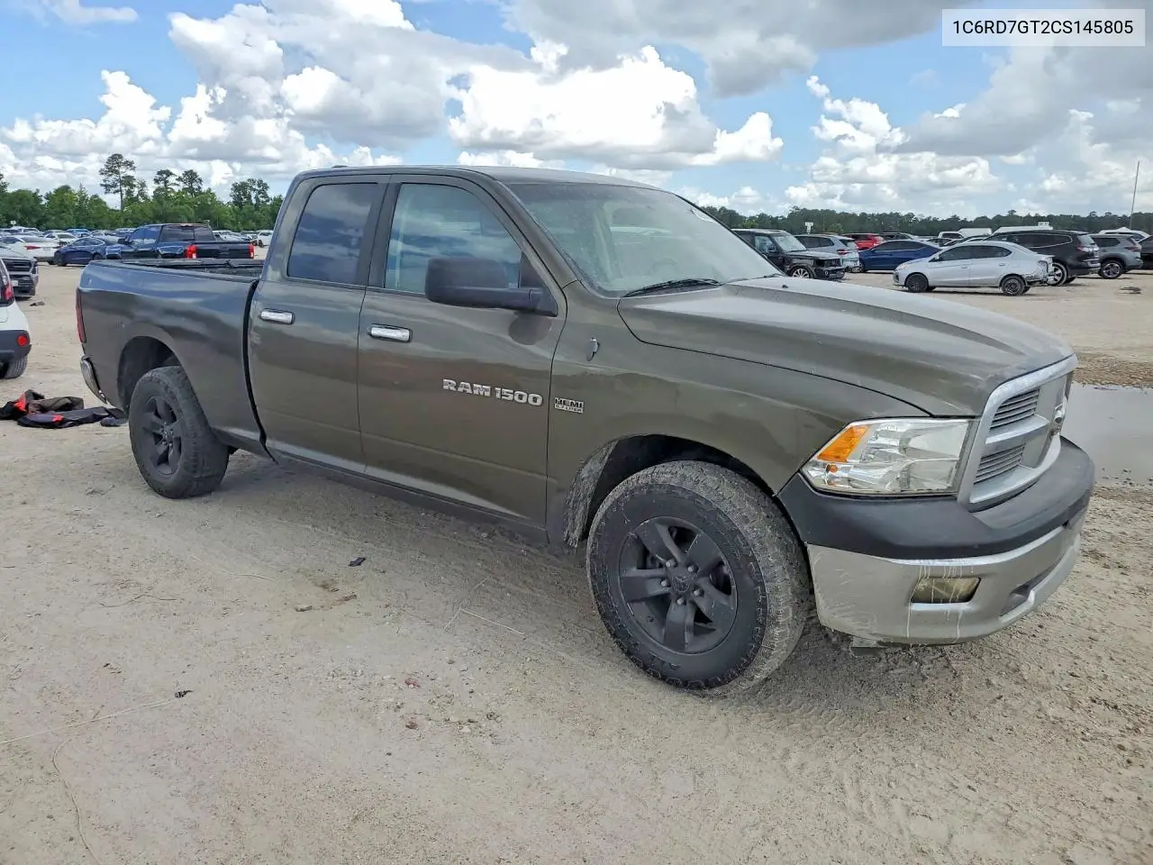 2012 Dodge Ram 1500 Slt VIN: 1C6RD7GT2CS145805 Lot: 56994586