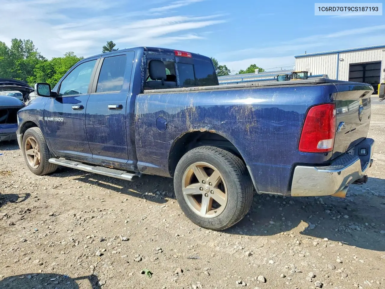 2012 Dodge Ram 1500 Slt VIN: 1C6RD7GT9CS187193 Lot: 57175196