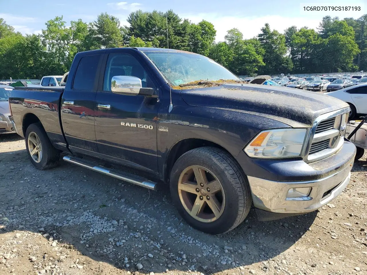 2012 Dodge Ram 1500 Slt VIN: 1C6RD7GT9CS187193 Lot: 57175196