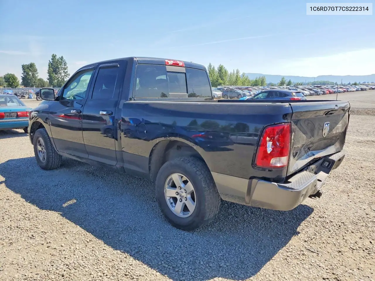 2012 Dodge 1500 VIN: 1C6RD7GT7CS222314 Lot: 57427946