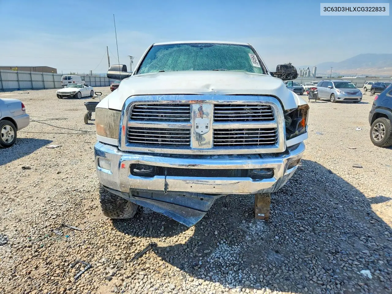 2012 Dodge Ram 3500 Slt VIN: 3C63D3HLXCG322833 Lot: 58459646