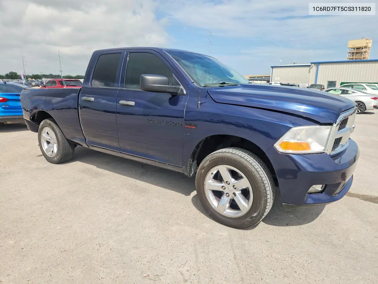 2012 Dodge Ram 1500 St VIN: 1C6RD7FT5CS311820 Lot: 58603776