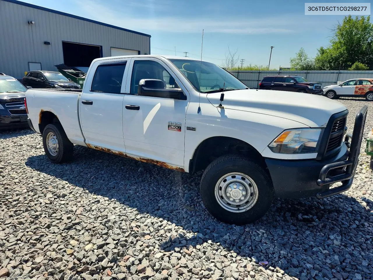 2012 Dodge Ram 2500 St VIN: 3C6TD5CT1CG298277 Lot: 59608686