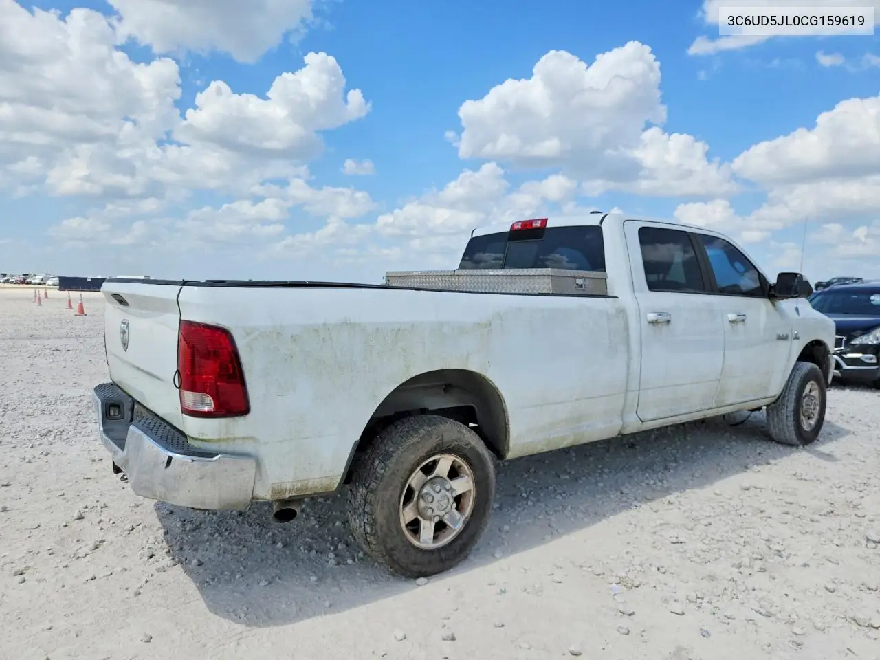 2012 Dodge Ram 2500 Slt VIN: 3C6UD5JL0CG159619 Lot: 59728576