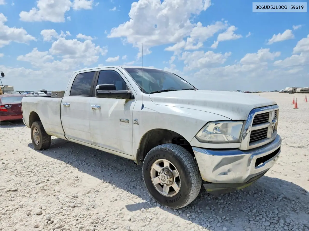 2012 Dodge Ram 2500 Slt VIN: 3C6UD5JL0CG159619 Lot: 59728576