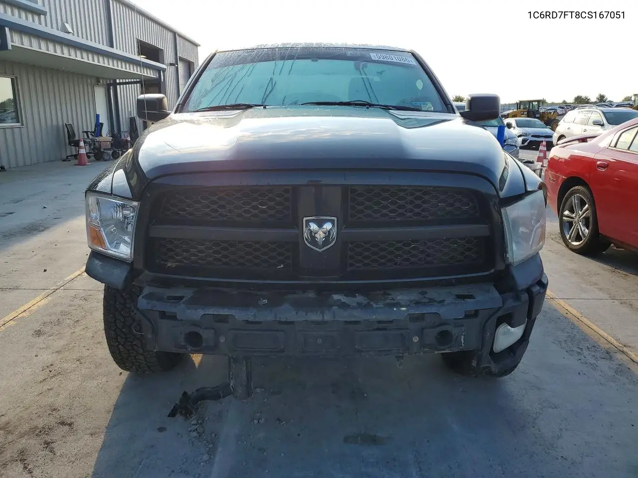 2012 Dodge Ram 1500 St VIN: 1C6RD7FT8CS167051 Lot: 59801086