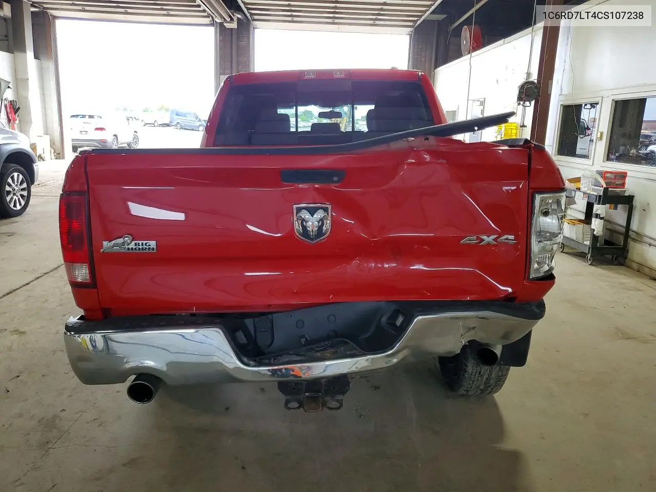 1C6RD7LT4CS107238 2012 Dodge Ram 1500 Slt