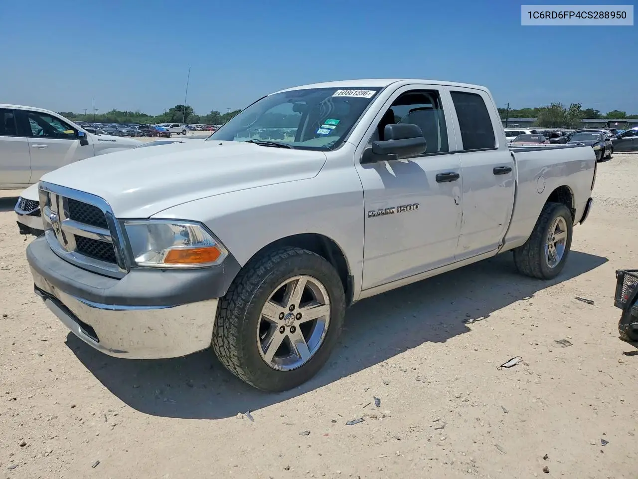 2012 Dodge Ram 1500 St VIN: 1C6RD6FP4CS288950 Lot: 60861396