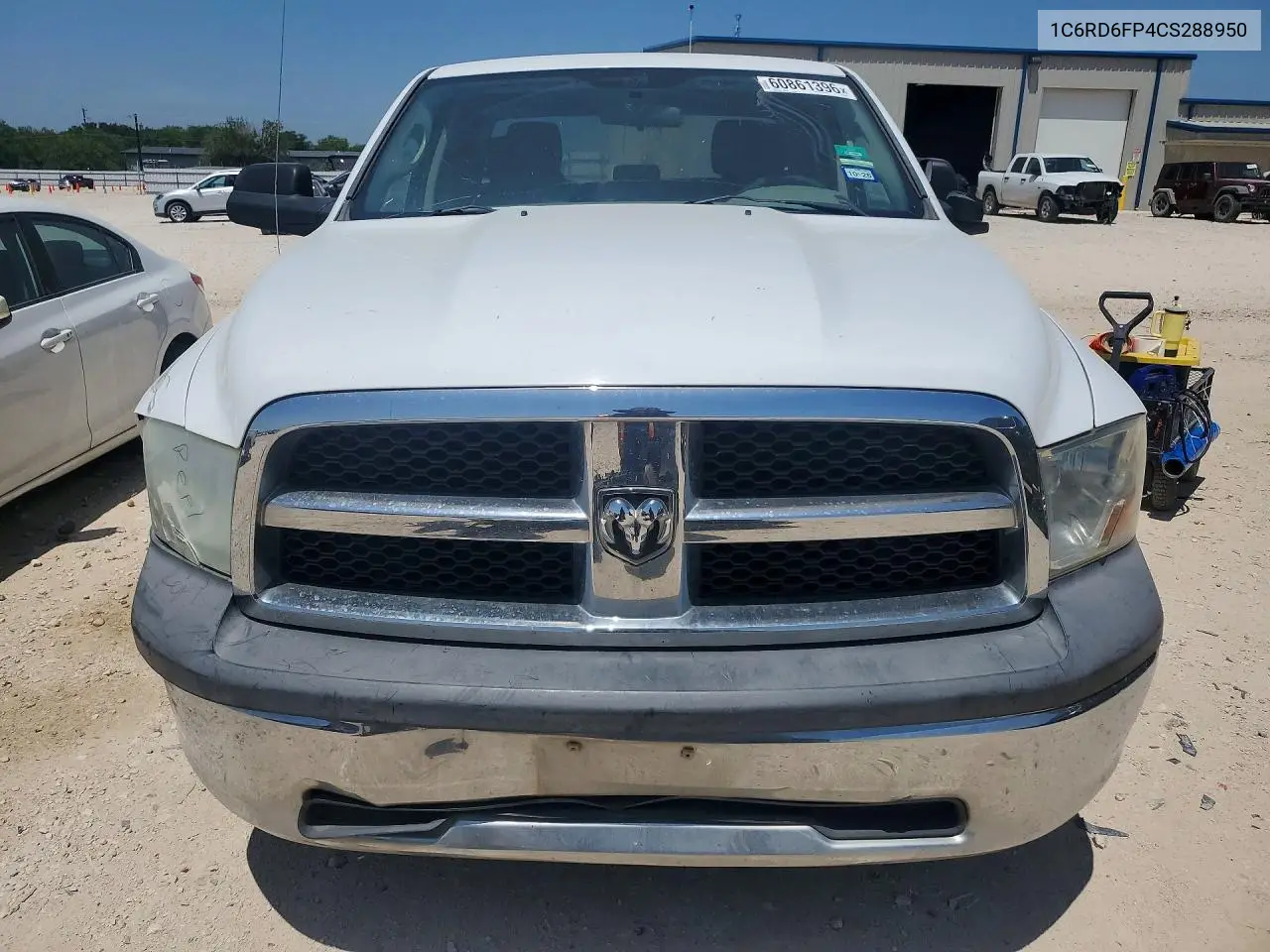 2012 Dodge Ram 1500 St VIN: 1C6RD6FP4CS288950 Lot: 60861396