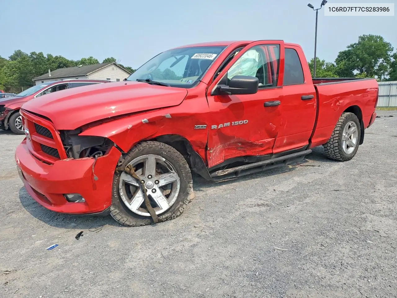 2012 Dodge Ram 1500 St VIN: 1C6RD7FT7CS283986 Lot: 60922046