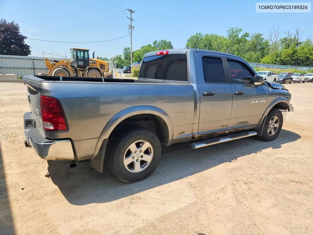 2012 Dodge Ram 1500 Slt VIN: 1C6RD7GP8CS189326 Lot: 60989256