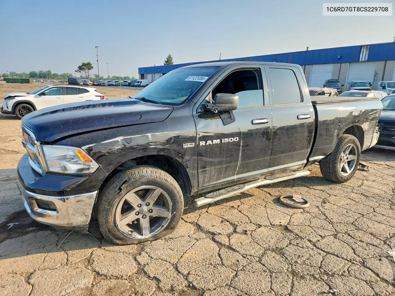 2012 Dodge Ram 1500 Slt VIN: 1C6RD7GT8CS229708 Lot: 61122456