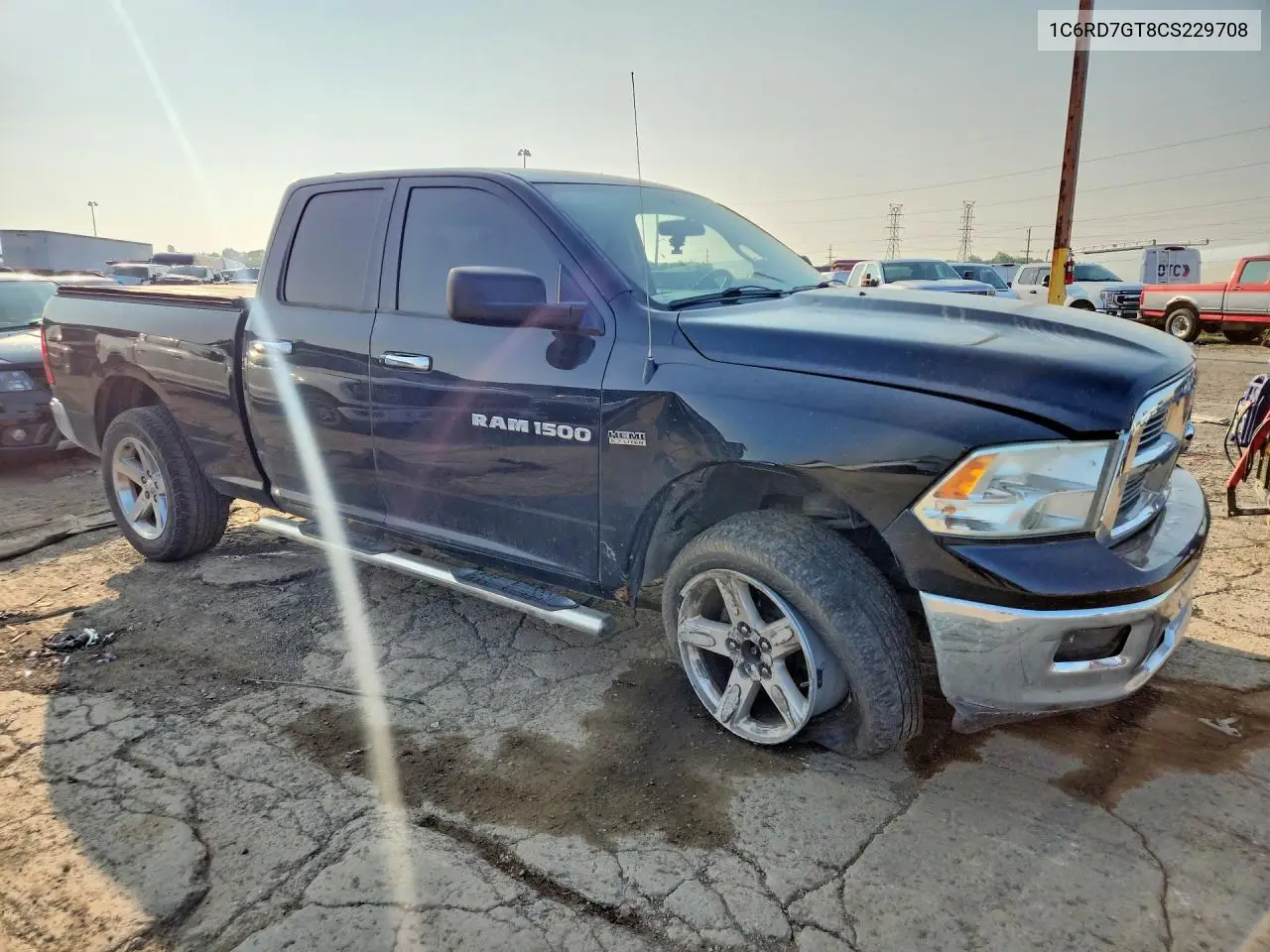 2012 Dodge Ram 1500 Slt VIN: 1C6RD7GT8CS229708 Lot: 61122456