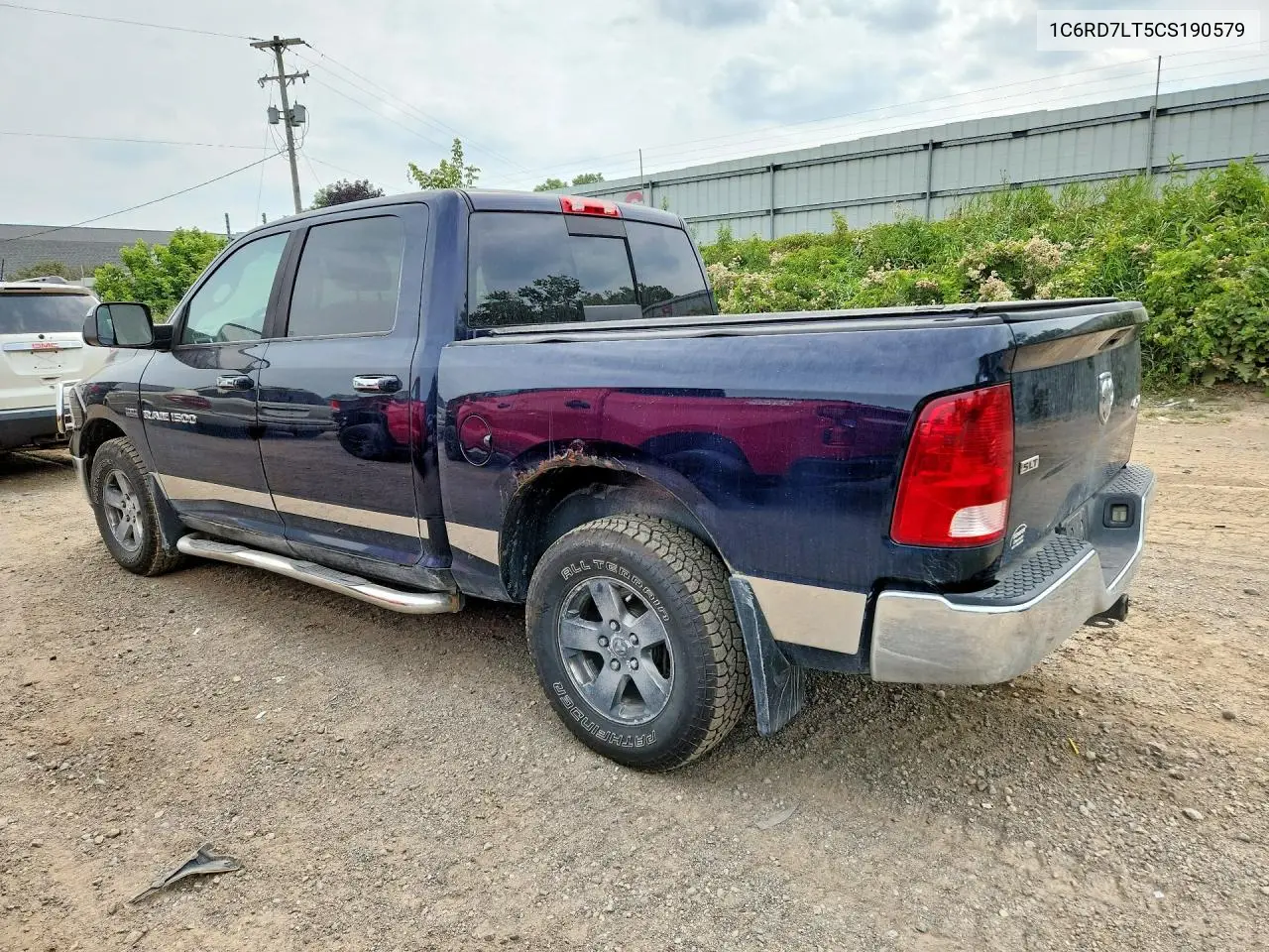 2012 Dodge Ram 1500 Slt VIN: 1C6RD7LT5CS190579 Lot: 61147936