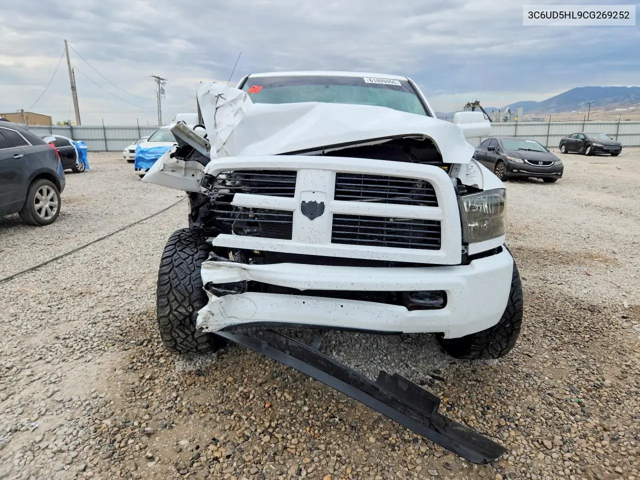 2012 Dodge Ram 2500 St VIN: 3C6UD5HL9CG269252 Lot: 61409466