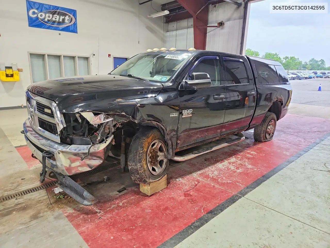 2012 Dodge Ram 2500 St VIN: 3C6TD5CT3CG142595 Lot: 61480496