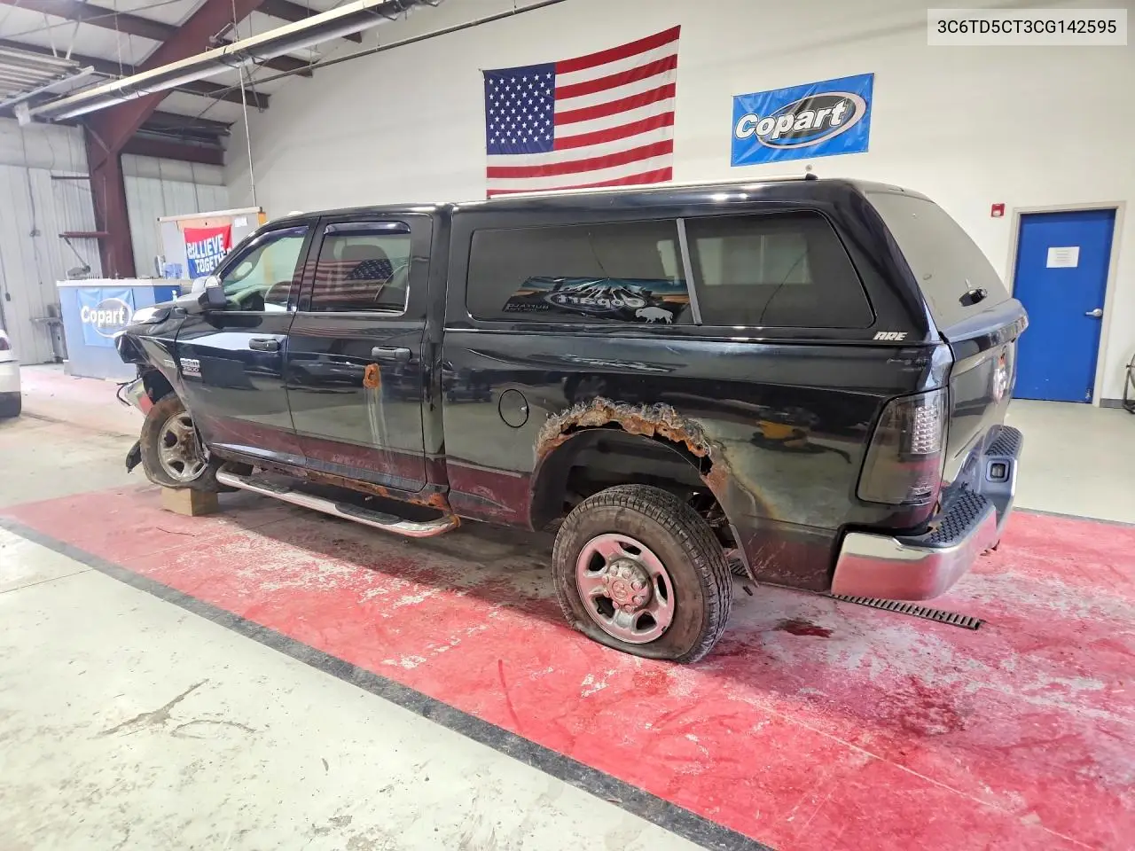 2012 Dodge Ram 2500 St VIN: 3C6TD5CT3CG142595 Lot: 61480496