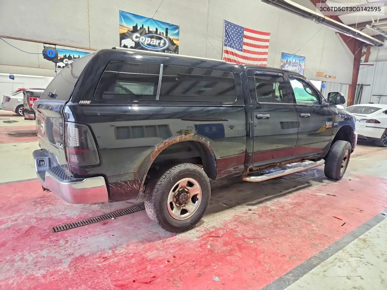 2012 Dodge Ram 2500 St VIN: 3C6TD5CT3CG142595 Lot: 61480496
