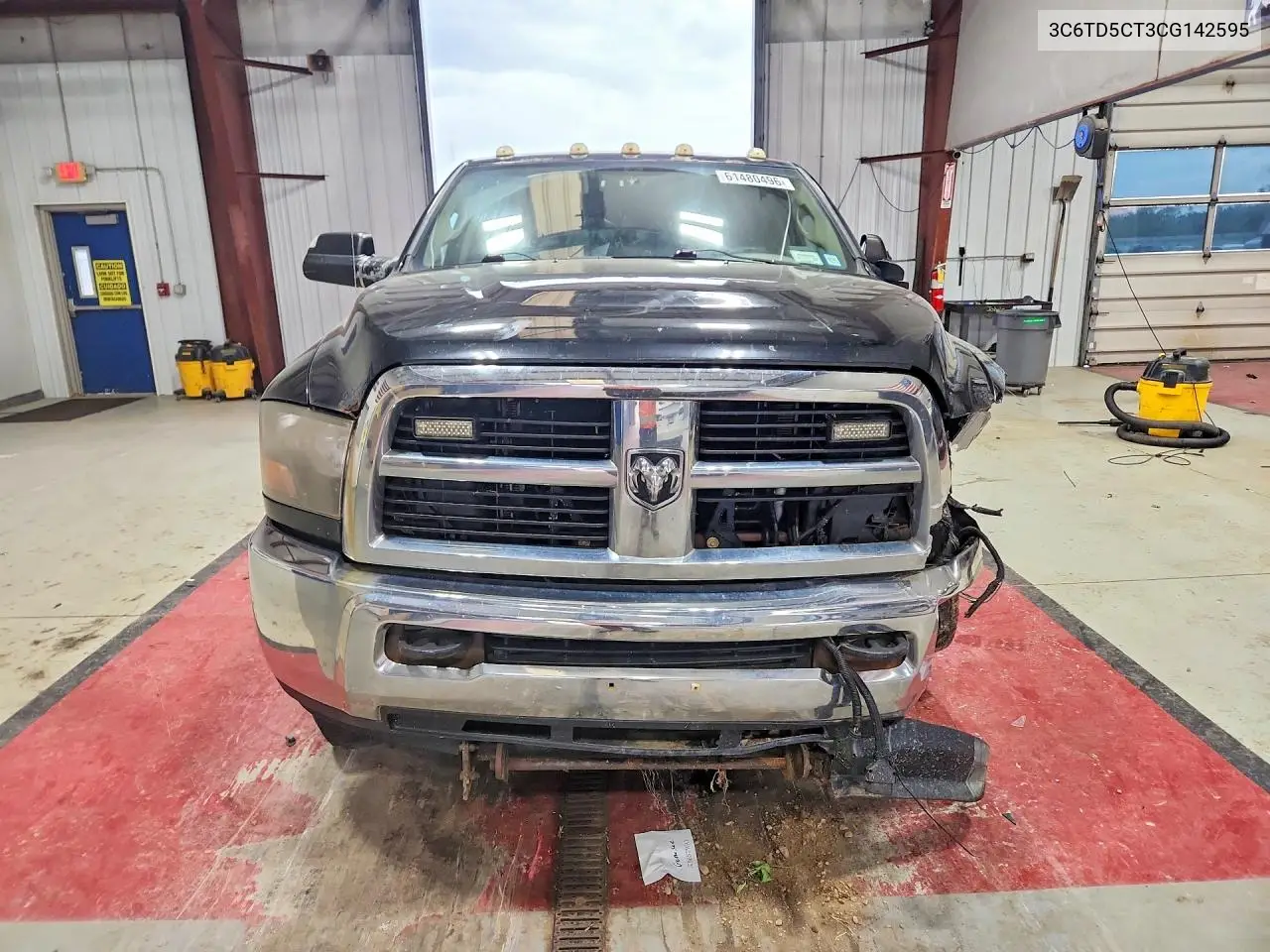 2012 Dodge Ram 2500 St VIN: 3C6TD5CT3CG142595 Lot: 61480496