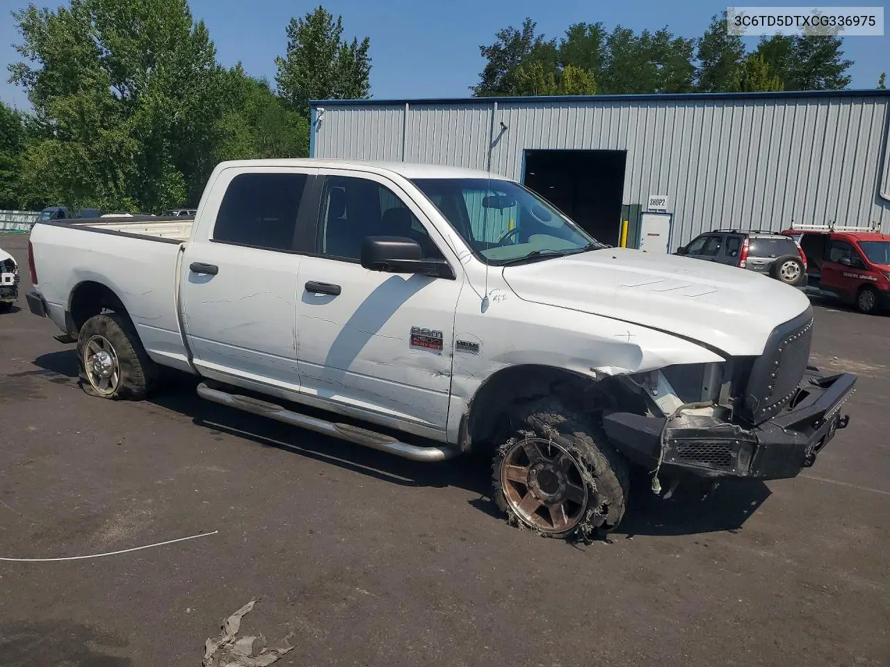 3C6TD5DTXCG336975 2012 Dodge Ram 2500 Slt