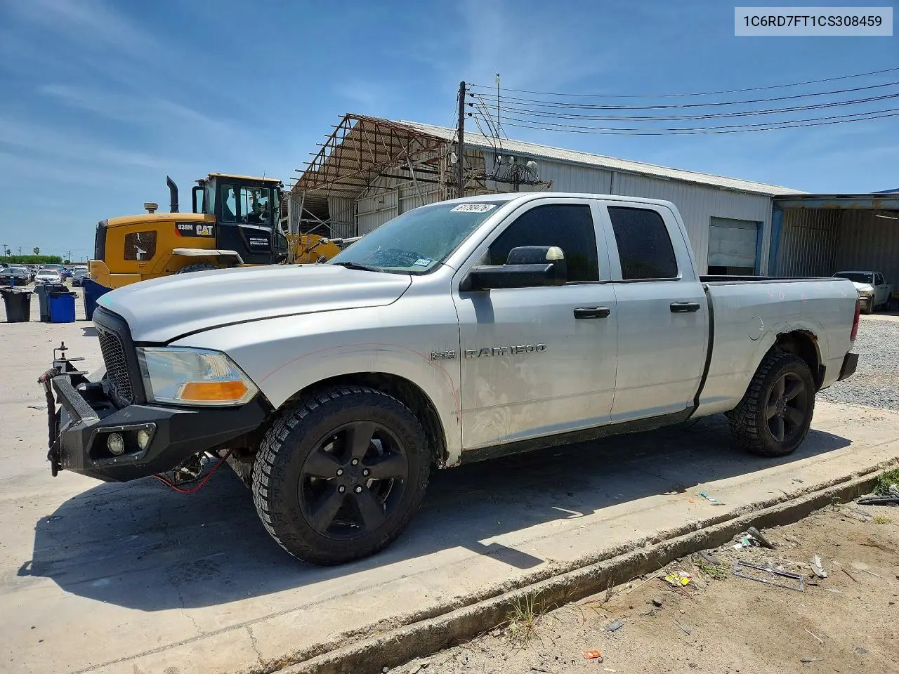 2012 Dodge Ram 1500 St VIN: 1C6RD7FT1CS308459 Lot: 61793476
